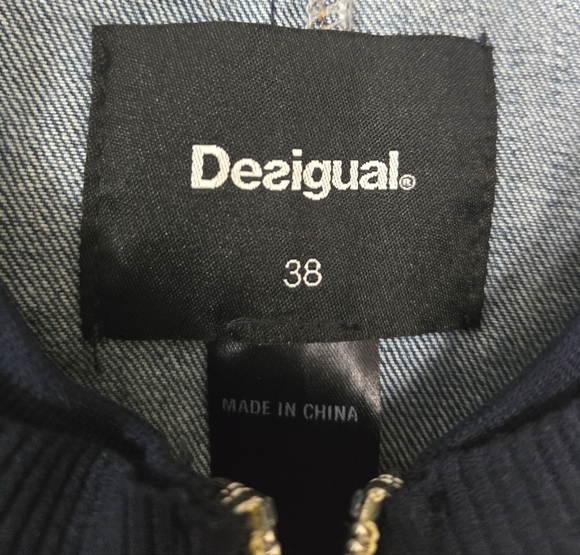 Desigual Xotic Laudio Denim Jacket 38 EUR - Picture 6 of 12